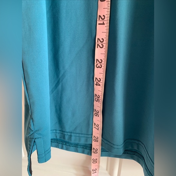 PXG Parsons Extreme Golf Polo Shirt Mens S Aqua Blue Short Sleeve Stretch Logo - Picture 8 of 11